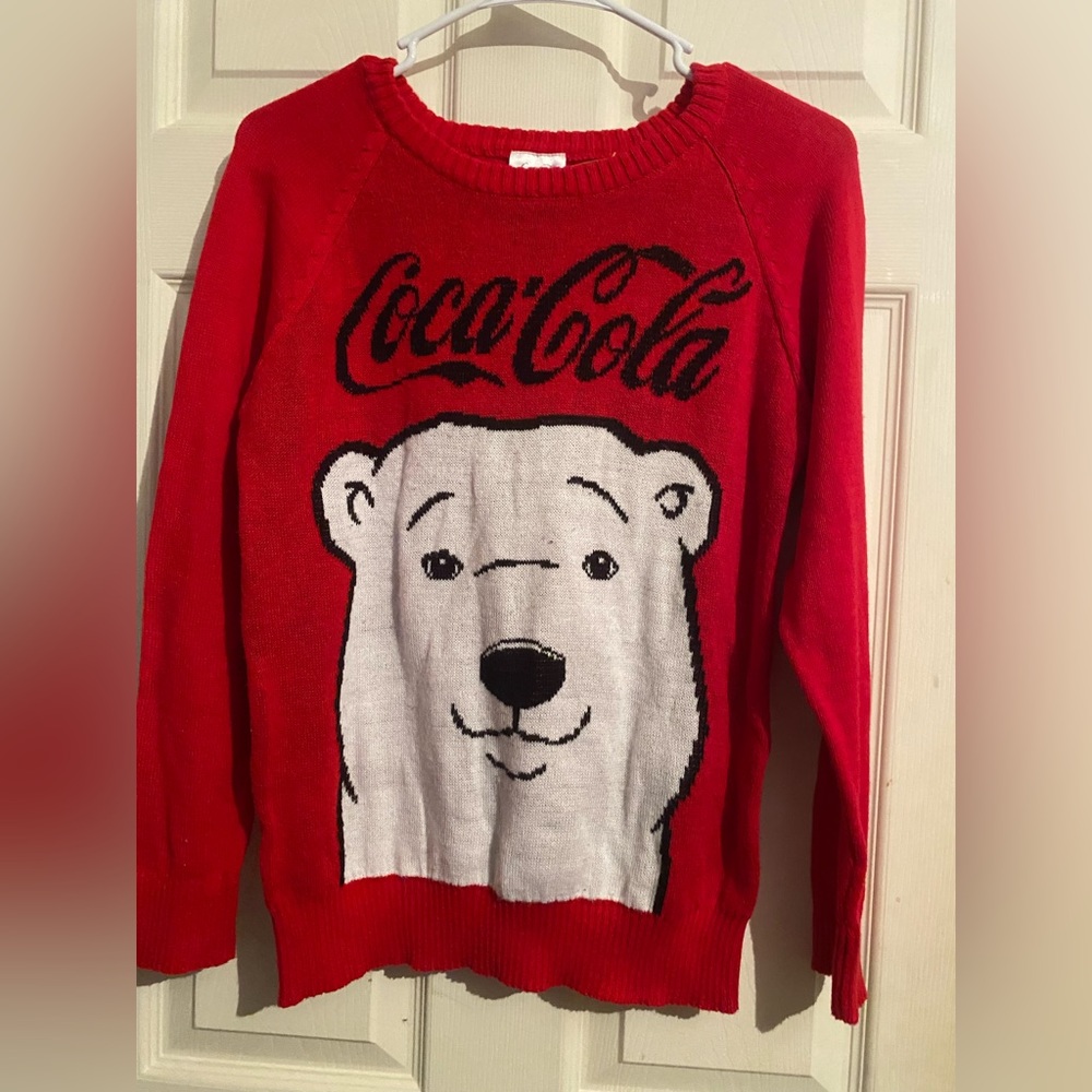 Red Coca Cola sweater
